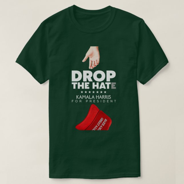 Camiseta REDUCIR EL ODIO A Kamala 2024 (Diseño del anverso)