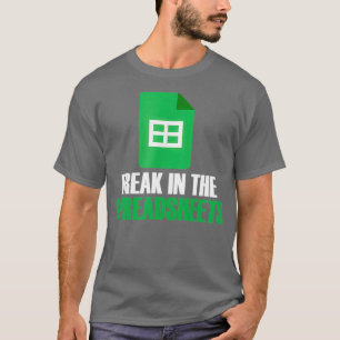 Camiseta Reducir en hojas de cálculo cuentas de Excel