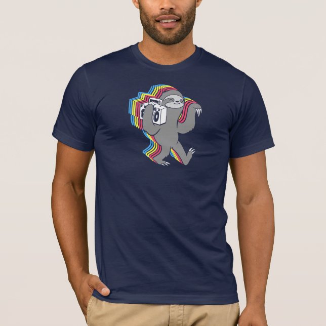Camiseta Reduzca los atascos (la pereza de Boombox) (Anverso)
