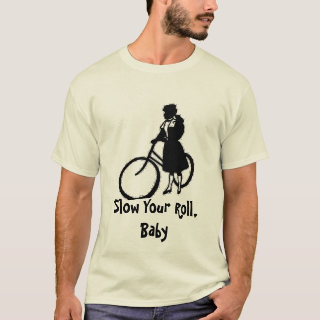 Camiseta Reduzca su rollo, bebé (Anverso)