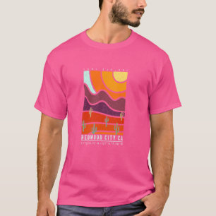 Camiseta Redwood City California Guay Desert Souvenir Redwo