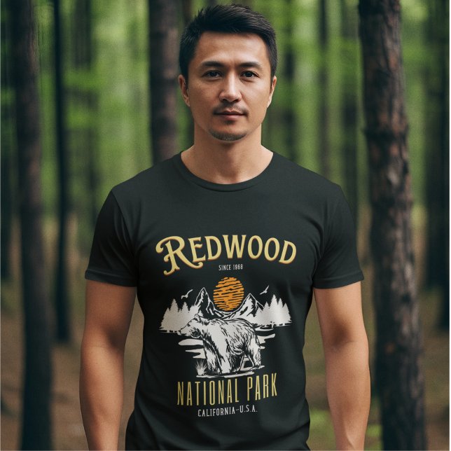 Camiseta Redwood National Park California (Subido por el creador)