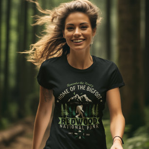 Camiseta Redwood National Park Home of the Bigfoot