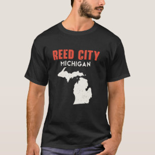 Camiseta Reed City Michigan Estados Unidos de América Viaje