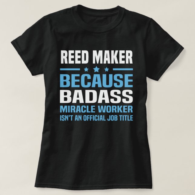 Camiseta Reed Maker (Diseño del anverso)