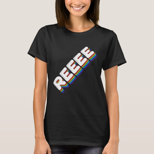 Camiseta REEEE Trending Dank Meme Gamer Noobs Sound Video G (Anverso)