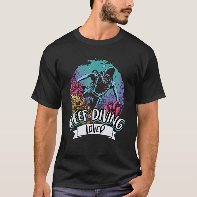 Camiseta Reef Diving Lover Coral Reefs (Anverso)