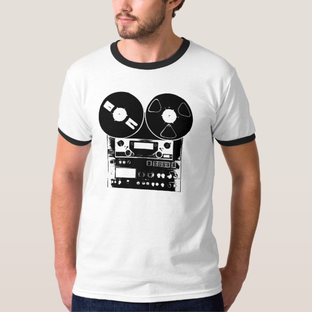 Camiseta reel2reelblk (Anverso)