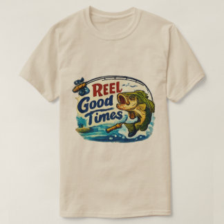 Camiseta Reel Buen Momento de Pesca | Regalo Divertido para