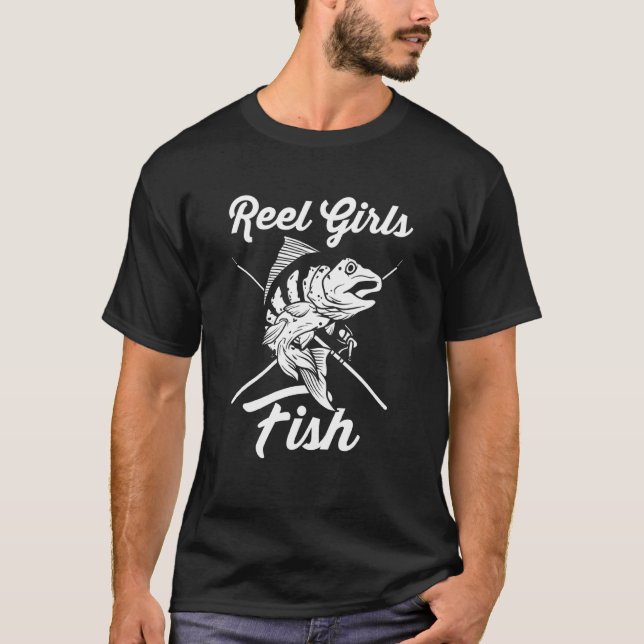 Camiseta Reel Chicas Fish (Anverso)