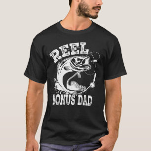 Camiseta Reel Coo Bonus Dad Pescando gafas de sol Día del p