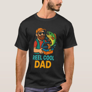 Camiseta Reel Cool Dad Chiste Divertido de Pesca