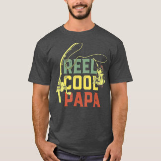 Camiseta Reel Cool Dad Fisherman Daddy Father's Day Gift Fi