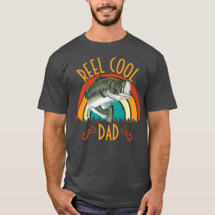 Camiseta Reel Cool Dad Fishing Daddy Fathers Day