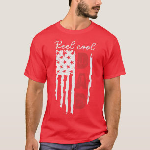 Camiseta Reel Cool Dad Fishing Daddy Fish Lover Funny Fathe