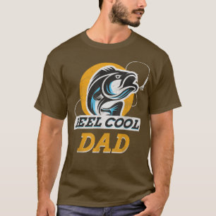 Camiseta Reel Cool Dad Fishing Funny Father's Day Fishing L