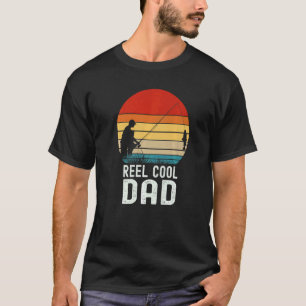 Camiseta Reel Cool Dad Grandad Fisherman Daddy Father's Day