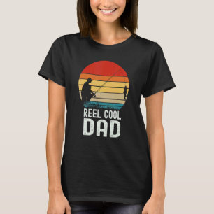 Camiseta Reel Cool Dad Grandad Fisherman Daddy Father's Day