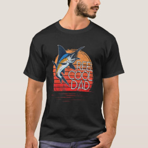Camiseta Reel Cool Dad Marlin Pescador Papá Día Del Padre