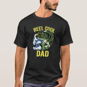 Camiseta Reel Cool Dad Pesca Día del Padre Papá Papá Papá J