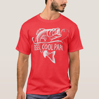 Camiseta Reel Cool Dad Shirt Father's Day Gift For Fishing 