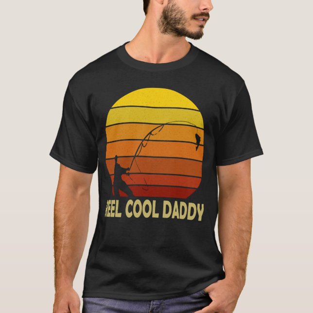 Camiseta Reel Cool Daddy Shirt Fishing Father's Day (Anverso)