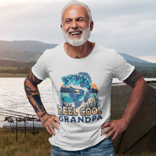 Camiseta Reel Cool Grandpa Fisherman grandpa