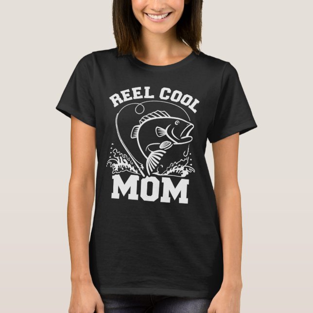 Camiseta Reel Cool Mom Fishing T-Shirt (Anverso)