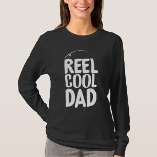 Camiseta Reel cool papá fisher diseño gráfico más divertido
