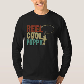 Camiseta Reel Cool Poppy Fishing Grandpa Father's Day Fishe