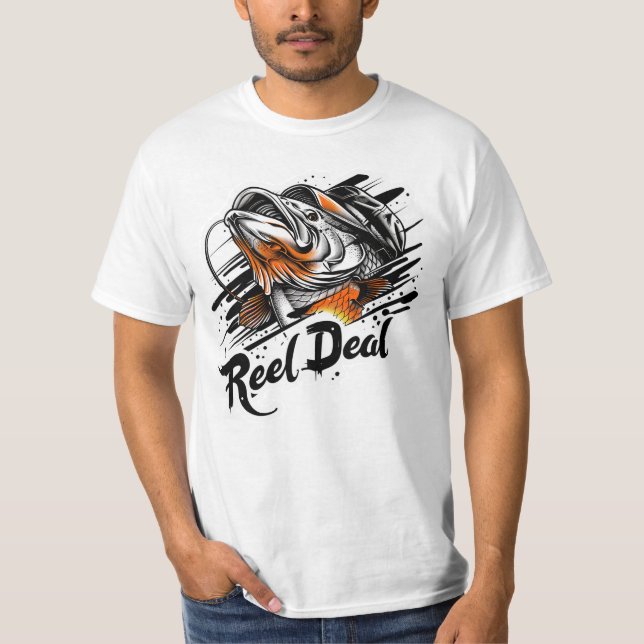 Camiseta Reel Deal-Mens Tee (Anverso)