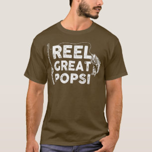Camiseta Reel Great Popsi Fishing Daddy or Fisherman Grandp