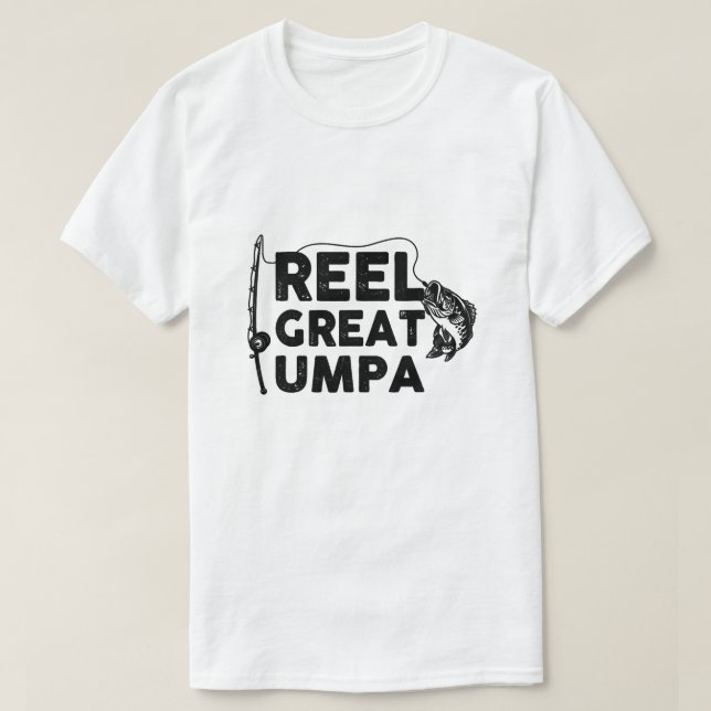 Camiseta Reel Great Umpa (Diseño del anverso)