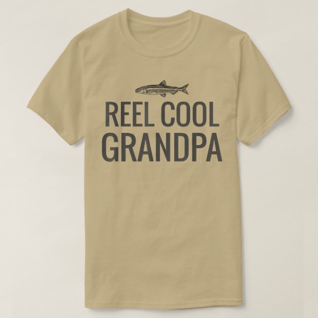 Camiseta Reel Guay Abuelo Abuelo Abuelo Pescador (Diseño del anverso)