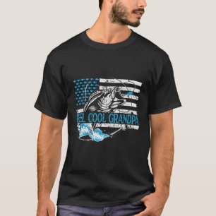 Camiseta Reel Guay Abuelo Bandera Americana Padres Da