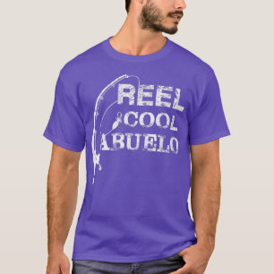 Camiseta Reel Guay Abuelo Fishman Abuelody Padre Day Gif