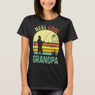 Camiseta Reel Guay Abuelo pescador Papá Noel Wi-Fi del Día