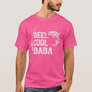 Camiseta Reel Guay Baba Con El Abuelo De La Rod De Pescado