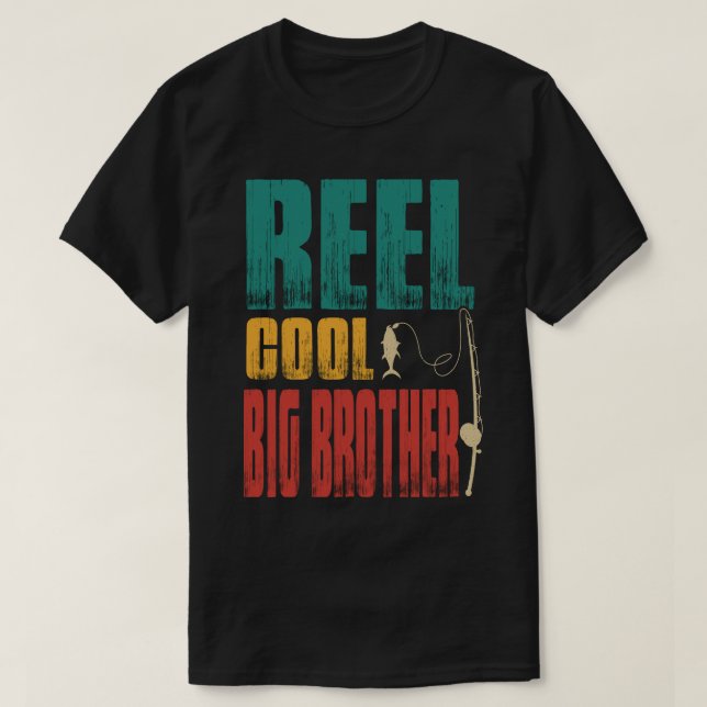 Camiseta Reel Guay BIG BROTHER Fishing Vintage (Diseño del anverso)