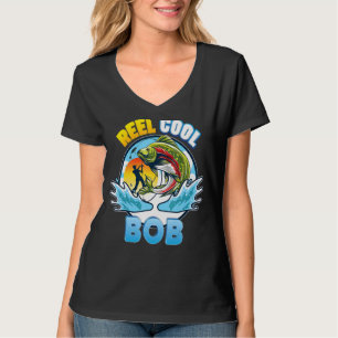 Camiseta Reel Guay Bob Pescar Papá Papá Papá Papá Papá Papá
