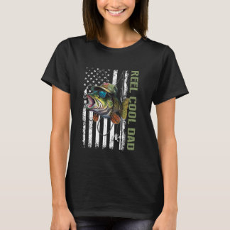 Camiseta Reel Guay Dad Camouflage Bandera Americana Diverti