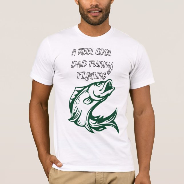 Camiseta Reel Guay Dad Divertido amante de la pesca (Anverso)