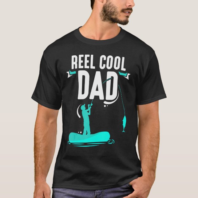 Camiseta Reel Guay Dad Fisherman Fish Fisher (Anverso)