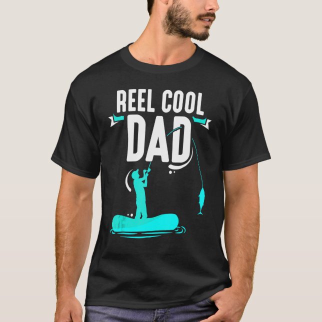 Camiseta Reel Guay Dad Fisherman Fish Fisher (Anverso)