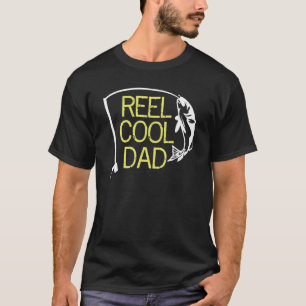 Camiseta Reel Guay Dad Fishing Daddy's Day