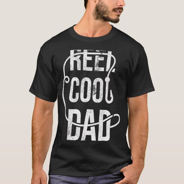 Camiseta Reel Guay Dad Fishing Hook and Snell Father's Day (Anverso)