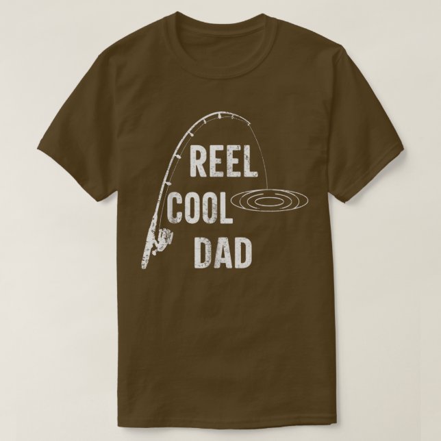 Camiseta Reel Guay Dad Fishing Lover Daddy Funny Padre's D (Diseño del anverso)