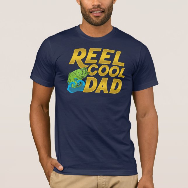 Camiseta Reel Guay Dad Fly Fishing Gag (Anverso)