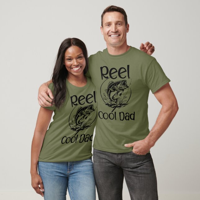 Camiseta Reel Guay Dad, papá divertido pescando (Unisexo)