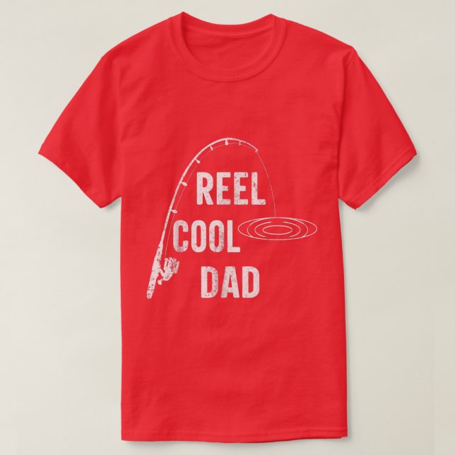 Camiseta Reel Guay Dad Pescador Amante Papi Funny Padres Da (Diseño del anverso)